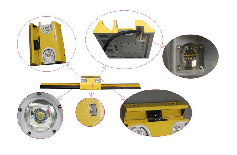 Portable Mobile Under Vehicle Inspection System For Airpot Metro
