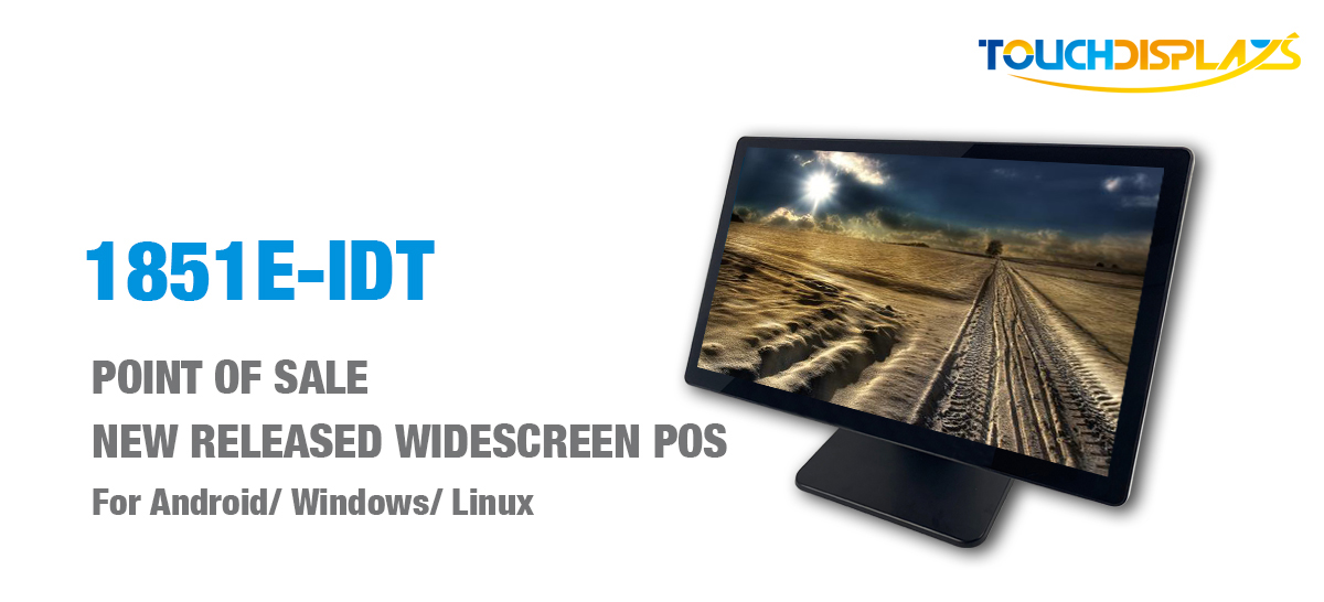 1851E PCAP Touch Screen POS Machine With Optimal Resolution