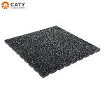 Slip Resistant Sports Rubber Floor Mat Sound Absorbing For Gym