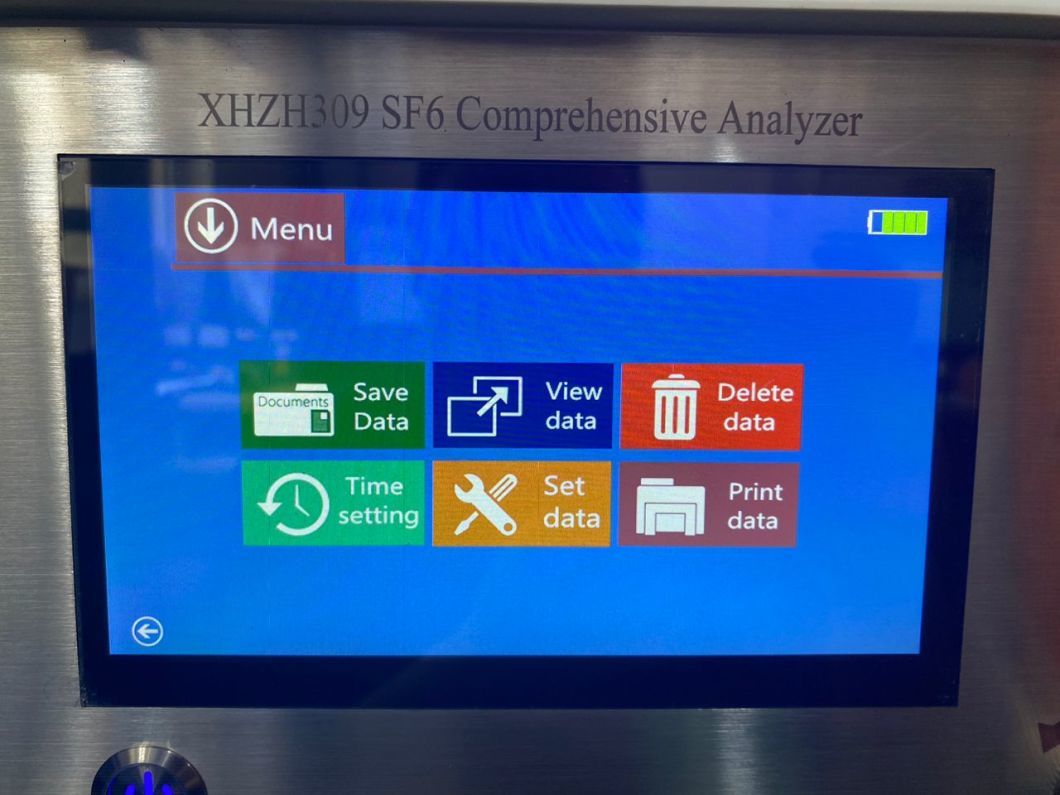 Sf6 Humidity, Purity, Decomposition Comprehensive Analyzer for Substation Gis