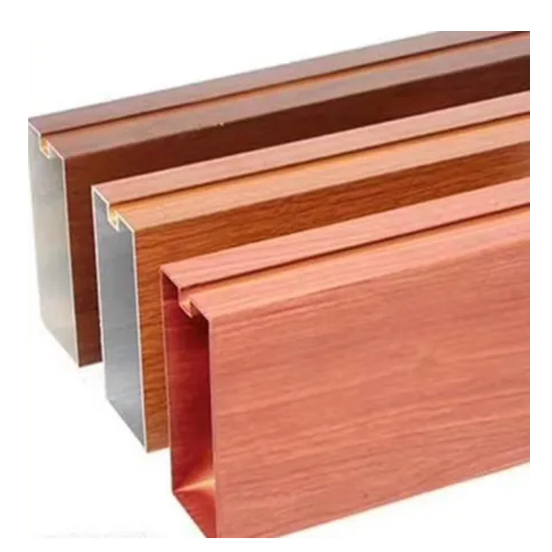 GB5237.1-2008 Powder Coating 6063 T5 Aluminium Channel Profiles