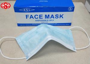 China Anti Covid-19 3 Layers BFE 99% Disposable Surgical Face Mask wholesale