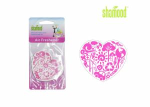 China Warm Heart Paper Card Premium Hanging 1 PK Air Freshener wholesale
