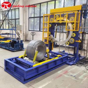 China Horizontal Coil Wrapping Machine Width 70mm-300mm 380V For Metallurgical Industries wholesale