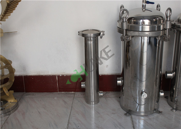 Φ230×410 SS304 Cartridge Filter Housing Capacity 500L-200000L