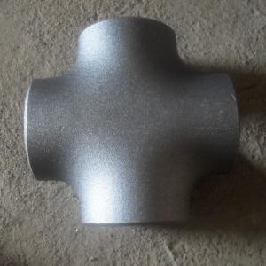 China ASTM Stainless Steel Pipe Fittings BW Cross Tee 10 SCH80 A403 WP316/316L ASME B16.9 wholesale