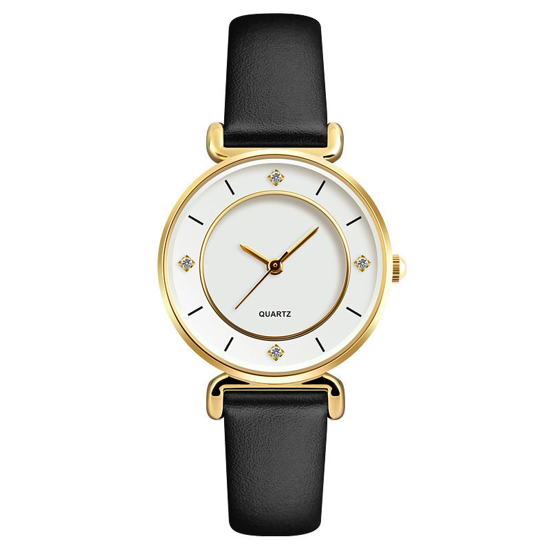 Simple And Fashionable Women'S Watch With Diamond Quartz Creative Watch