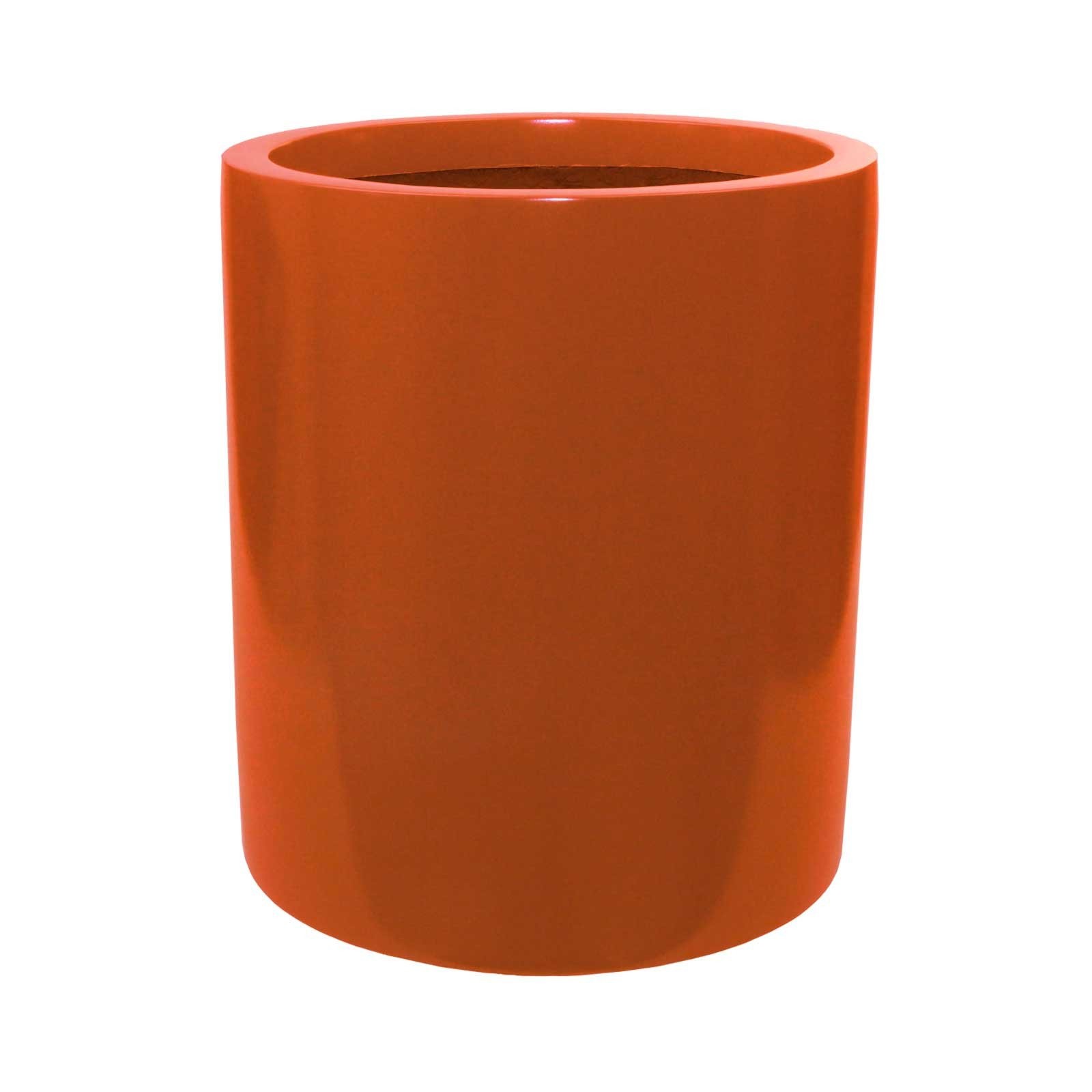 Customized Fiberglass Flower Plant Pots Round For Indoor Plants