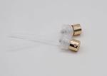 FEA10 Gold Aluminum Crimpless Perfume Fragrance Pump Sealed