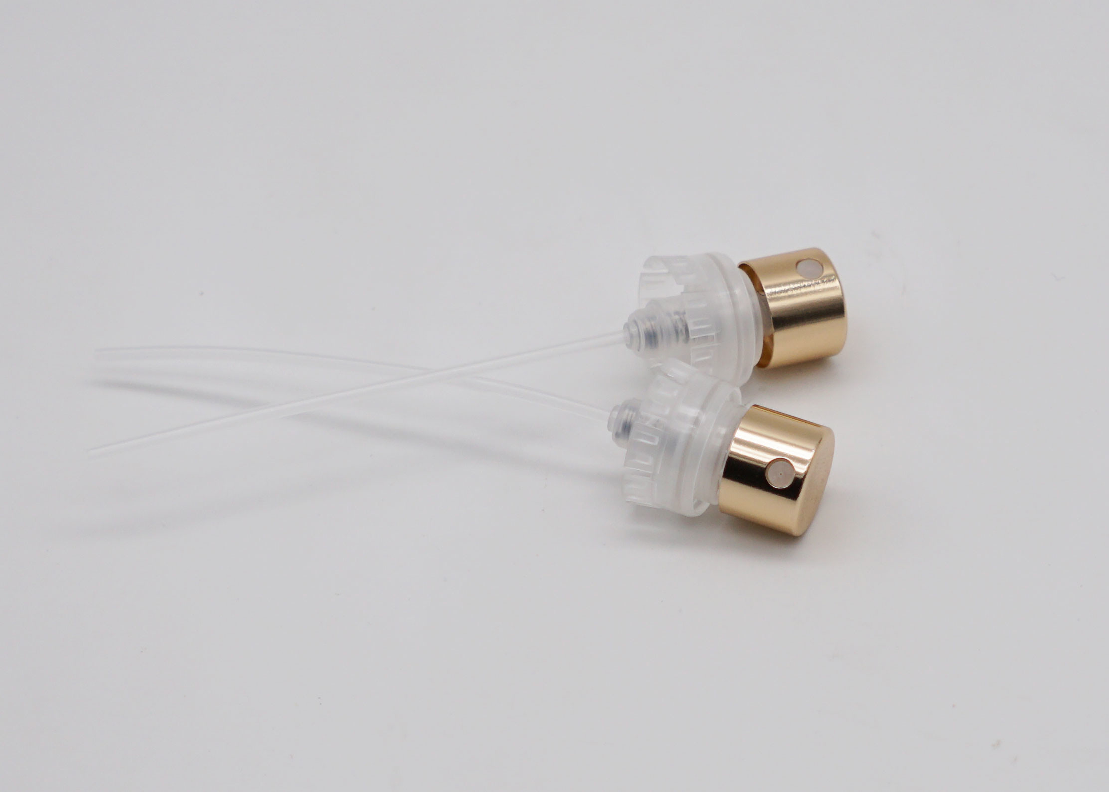 FEA10 Gold Aluminum Crimpless Perfume Fragrance Pump Sealed