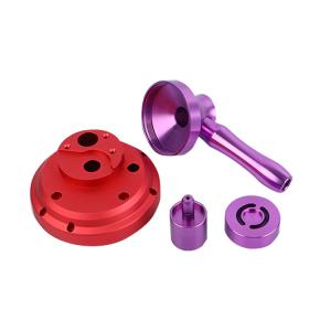 China Aluminum 6061 Cnc Machined Motorcycle Parts Cnc Electroplating wholesale