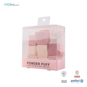 China Squares Shape Makeup Puff Sponge Flawless 100% Water Hydrophilic Polyurethane wholesale