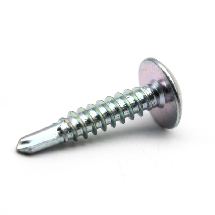 Steel Pan Head Cross Recessed A2 M3 Metal Titanium Self Drilling Screw