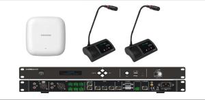 China VISSONIC 5G WiFi Wireless Conference Microphone ABS Material 2.0W wholesale