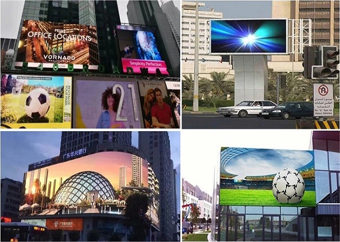 Lease Long Control Distance And Constant Drive Current For Die-Cast Aluminum Suspended LED Displays