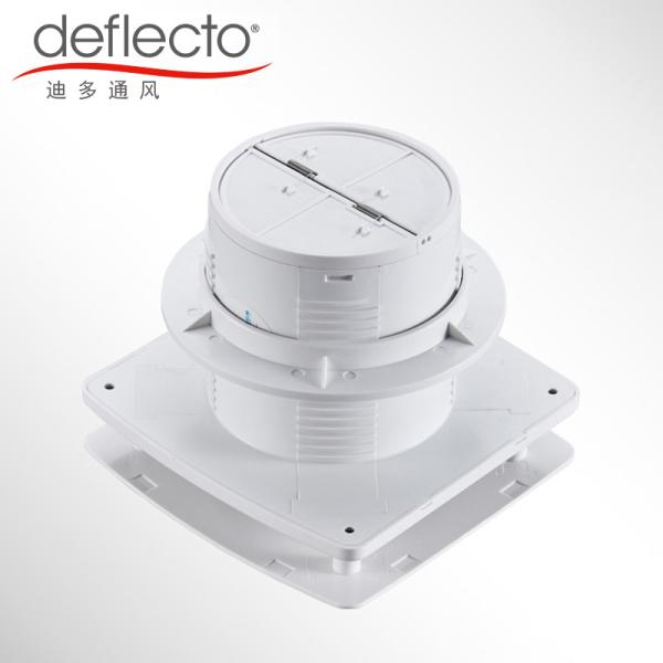 White Small Bathroom Ventilation Fan 100MM 4 Inch Exhaust Fan With Sensor