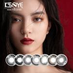 ODM Yearly Big Eyes Natural Black Contacts Non Prescription 14.5mm