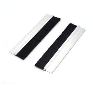 China Flexible Door Bottom Brush , Garage Door Brush PP / Nylon Bristle Material wholesale