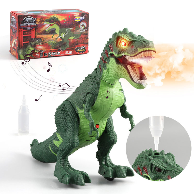 Finished Goods Electric Dinosaur Toy With Light And Sound A Collector's Pride And Joy