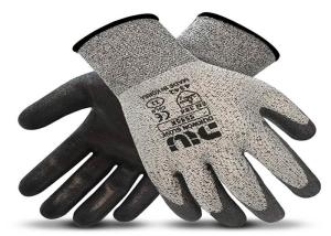 China Cut Resistant PU Coated Gloves HPPE Liner XS - XL Size For Industrial wholesale