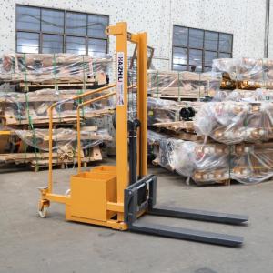 China Manual hydraulic forklift 2000kg counterbalance hand operated pallet stacker wholesale