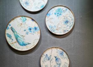 China Flat Physically Tempered Slumped Decorative Fused Glass wholesale