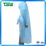 50gsm CPE Disposable Waterproof Aprons With Thumb Loop
