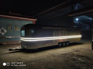China Mobile Fast Stainless Steel Bar Ice Cream Cart Truck Hot Dog Airstream Food Trailer wholesale