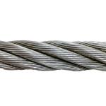 1/32" 3/64'' 1/16'' 3/32'' 1/8'' 5/32'' Non-Coated Steel Core Wire Rope for