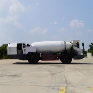 China Underground Concrete Transmixer Mixing Truck wholesale