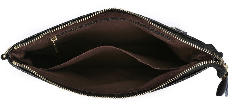 Wedding Women Envelope White Leather Clutch Handbag
