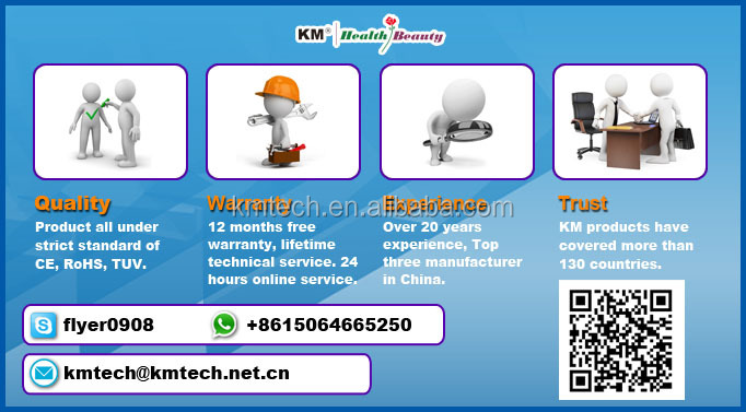 Commercial Weifang KM Medical CE 755nm/1064nm/808nm Diode Laser Hair Removal Machine