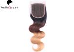 Grade 7A Brazilian Human Hair Lace Closure , Body Wave Virgin Human Hair