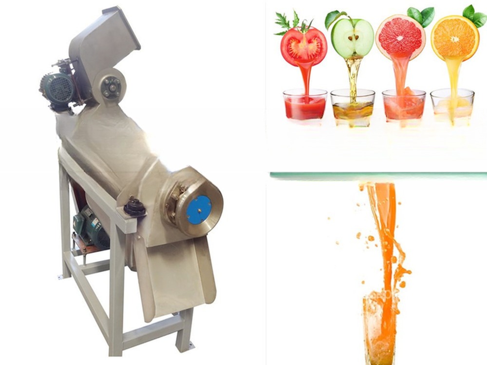 Screw Press Juice Extractor Perfect for Home Apple Juice Processing