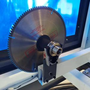 China 550mm 5 Axis Curtain Wall Machine HSK 63F Aluminum Profile Machining Center wholesale