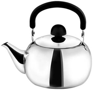 China Durable Stainless Steel Tea Kettle / Stovetop Whistling Kettle 0.4mm Thickness wholesale