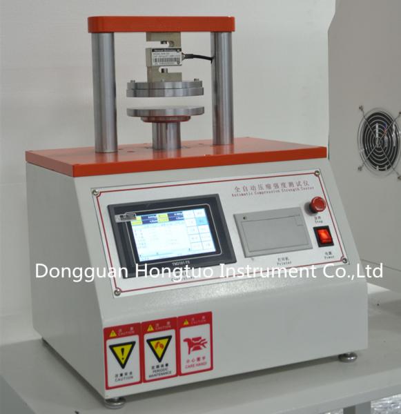 Quality Ring Crush Compression Resistance Tester , Carton Edge Crush Strength Tester for sale
