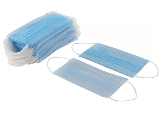 Adjustable Disposable Earloop Face Mask OEM ODM Available Smog Prevention