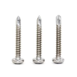 China Stainless Steel Self Drilling Screw Round Head Self Tapping Metal Screws wholesale