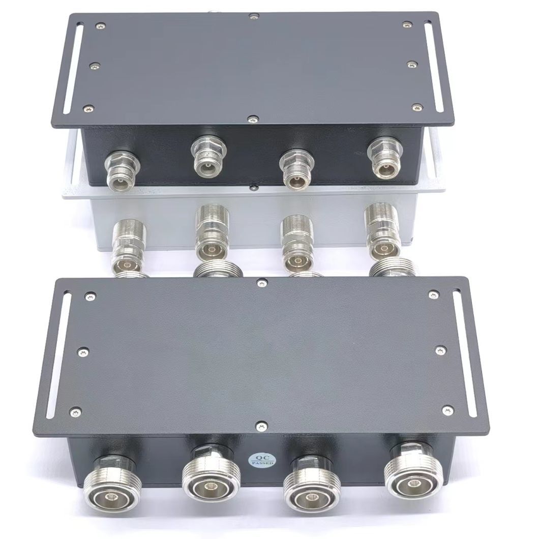 VHF RF Hybrid Combiner 698-3800MHz 4 Way Hybrid Coupler