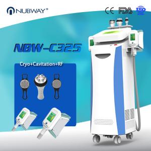 China 80% clinic used Promotion 5 handles (Crolipolisis+RF+vacuum+cavitation) CoolSculpting fat freeze machine for weight loss wholesale