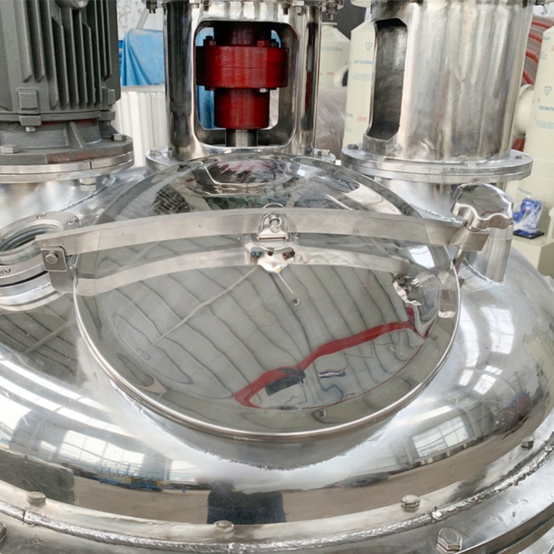 Chemical Mixing Tank 300L 1000L Electric Heating Agitator Emulsifier Liquid Detergent