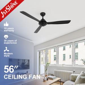 China Patio 52 Inch Industrial Metal Blade Ceiling Fan With Remote Control wholesale