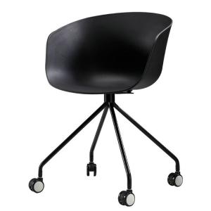 China Polypropylene Plastic Rolling Chair Modern Design For Office / Home wholesale