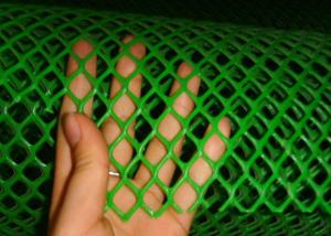 China 20mmx20mm Iso9001 Certificate Green Plastic Mesh 0.1cm Apeture wholesale