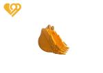 High-Strength Steel Plate Rock Drilling Bucket for Heavy Equipment Hydraulic