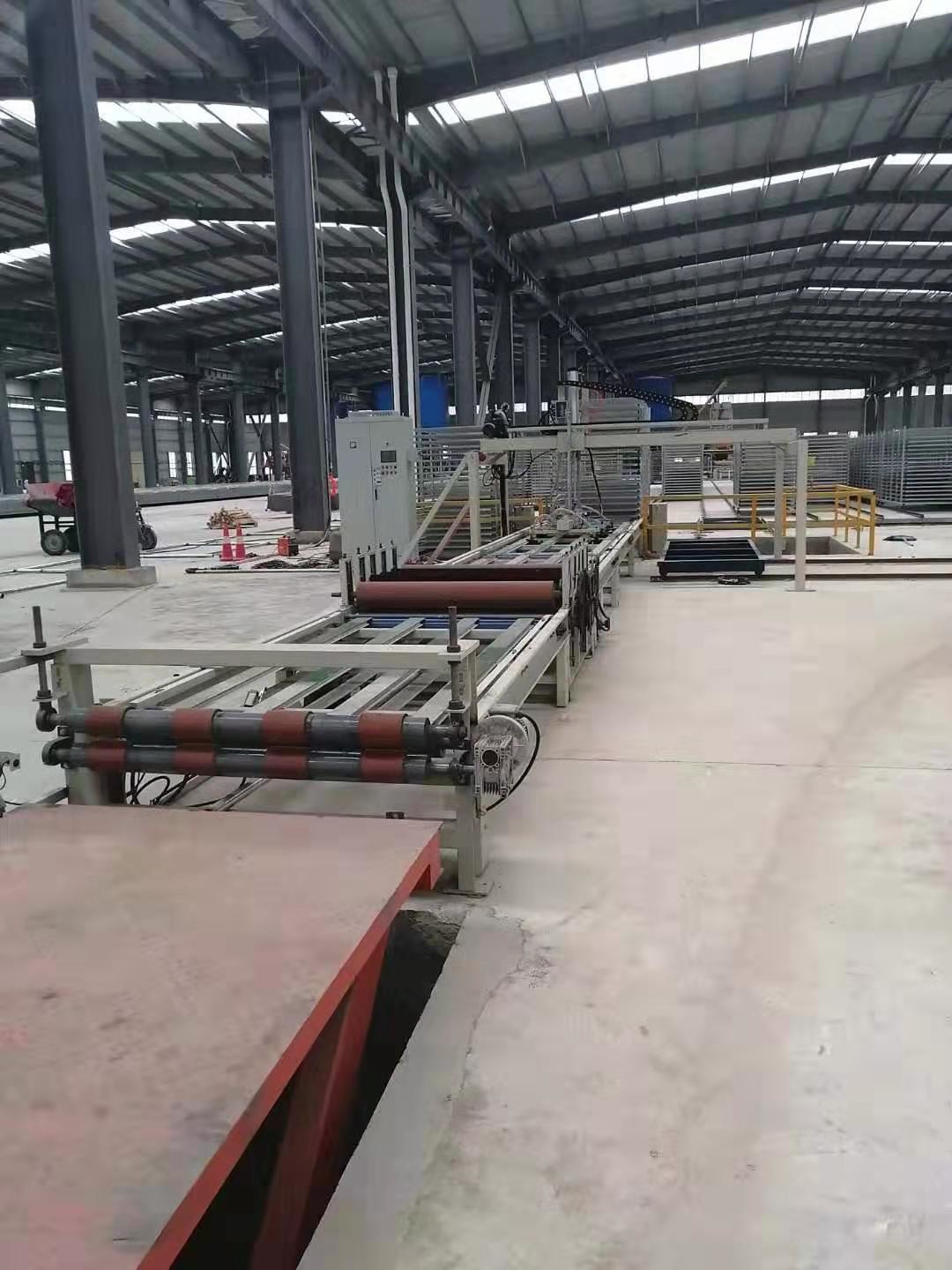 1000 Sheets Capacity Board mgo board Machine with Automatic Glue Spreading Function