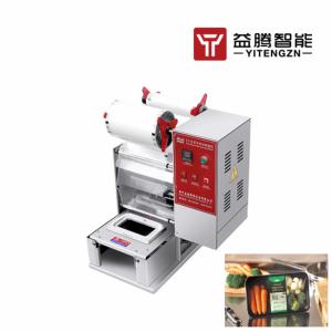 China 500pcs/H 700W Lunch Tray Sealing Machine For Preserved Foods wholesale