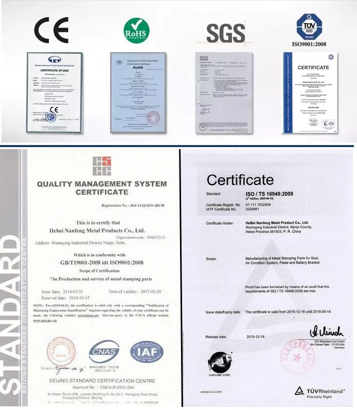 Custom Metal Parts for Bending and Polishing Process from Professional