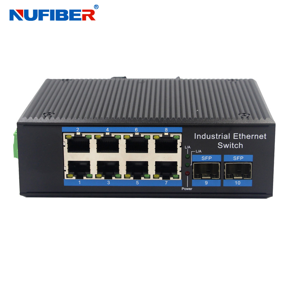 8port Unmanaged Industrial Switch Industrial Ethernet Switch Din Rail Mount